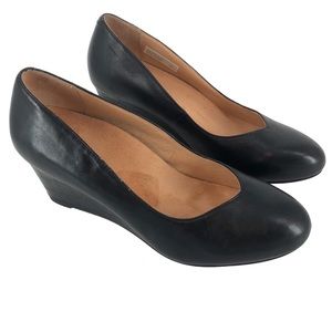 Vionic Womens Black Antonia Wedge Size 9